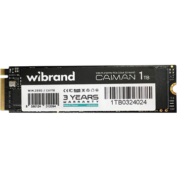 SSD диск Wibrand Caiman 1TB M.2 NVMe (WIM.2SSD/CA1TB)