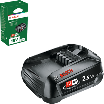 Аккумулятор Li-ion Bosch PBA 18V, 2,5А/г (1600A005B0) (для зеленого инструмента)