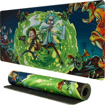Ігрова поверхня U&P Rick and Morty 900 x 400 x 3 мм Speed/Control Mixed (RMR900M)