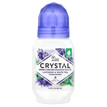 Дезодорант кульковий Crystal Лаванда та білий чай без алюмінію 66 мл
