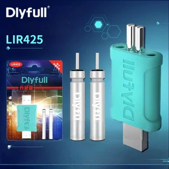 Зарядное устройство Dlyfull LIR425 с 2 аккумуляторами для электронных поплавков