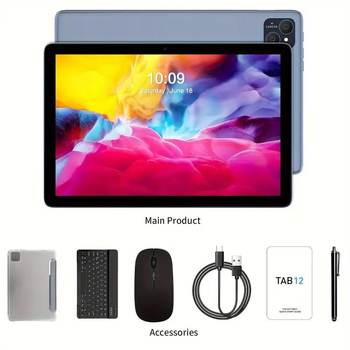 Планшет Pritom Tab PRO з клавіатурою, мишею, чохлом, стилусом 8GB/128GB 8000 мАг 2.0GHz