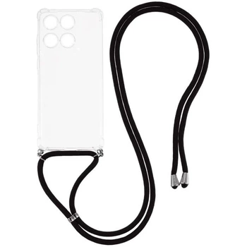 Захисний чохол UniCase AirBag with Strap для Motorola Edge 60 - Transparent