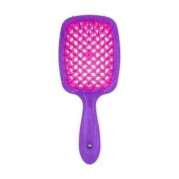 Расческа для волос Janeke Superbrush 1830 The Original Italian Patent Фиолетовый и фуксия