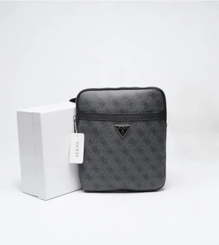 Мужской мессенджер Guess серый.