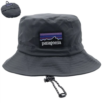 Панама-Трансформер Patagonia, One size(універсальний розмір), Унісекс, сіра (Складається у мішечок).