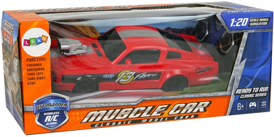 Auto zdalnie sterowane Lean Toys Sportowe 1:20 Czerwone (10241) (5904665991138)