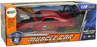 Auto zdalnie sterowane Lean Toys Sportowe 1:20 Czerwone (10242) (5904665991145)