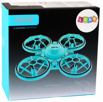 Dron zdalnie sterowany Lean Toys Niebieski (16353) (5905679078860)