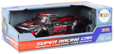 Auto zdalnie sterowane Lean Toys Extreme Racing Car Pick-Up 1:18 Czarne (18591) (5905991017219)