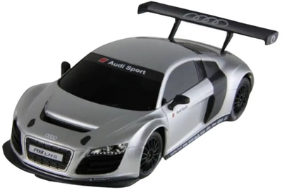 Auto zdalnie sterowane Rastar Audi R8 LMS 1:24 Srebrne (20616) (5905991029021)
