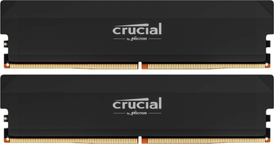 Модуль памяти Crucial Pro Black DDR5-6400 32GB (2x16GB) (CP2K16G64C38U5B)
