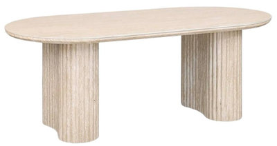 Stolik kawowy HOMLA BELLEZA 120 x 60 x 46 cm Beżowy (5906496737848)