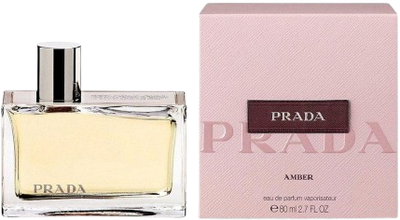 Woda perfumowana damska Prada Amber Pour Femme 80 ml (3614273544924)