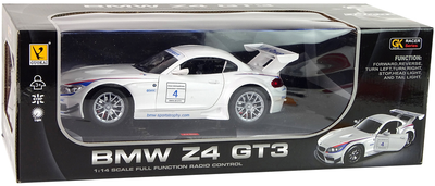 Auto zdalnie sterowane Lean Toys BMW Z4 Białe (13736) (5905515359344)