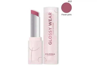 Помада PARISA для губ Lipstick Glow Wear Зволожуюча PGW-06 № 603 Fever pink