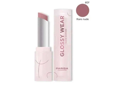 Помада PARISA для губ Lipstick Glow Wear Зволожуюча PGW-06 № 601 Rare nude