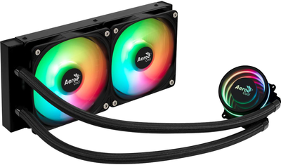 Система водяного охлаждения Aerocool Oasis L240 Black (ACLA-OA24117.11)