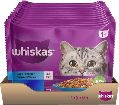 Корм Whiskas з тунцем в желє