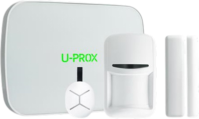 Комплект системи безпеки U-Prox MPX L, U-Prox PIR, U-Prox WDC, U-Prox Keyfob B4 (4820261371109)