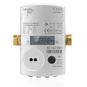 Лічильник тепла/холоду Landis+Gyr ULTRAHEAT T330 B05C-UA00-P 0H FE (DN15, 0,6 м куб.) з інтерфейсом WM-Bus