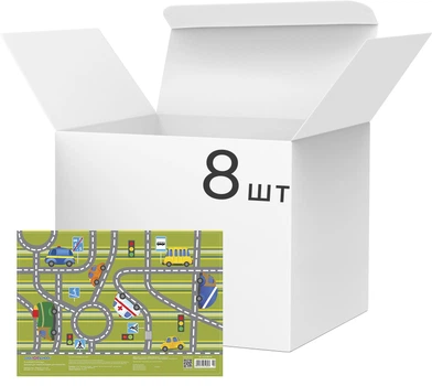 Набор ковриков для детского творчества Cool For School Правила движения 38x28 см x 8 шт (CF61480-02_1)