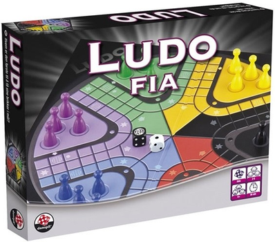 Gra planszowa Danspil Ludo (edycja duńska) (101134) (5711699140339)