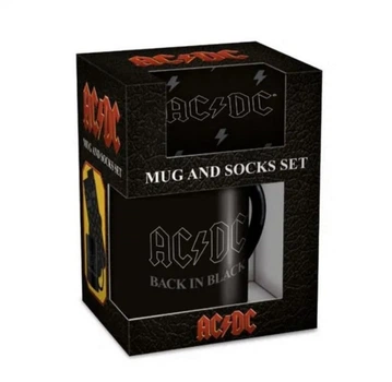 Подарочный набор Чашка и носки Pyramid International AC/DC Back In Black (5050293869896)