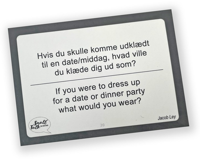 Настільна гра Small Talk Big Questions Date night (видання англійською) (SMA103004) (5700002223944)