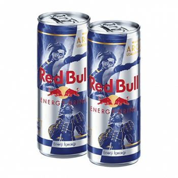 Набір Напій Енергетичний 2шт Red Bull Original Arcane League of Legends Limited Edition 250ml