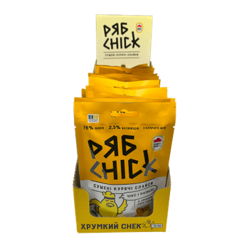 Набор Слайсы 15шт РябChick Куриные со Вкусом Сыра Гауда 30g