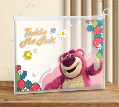 Папка с бегунком А4 мишка Lotso "Toy Story" (Лотсо "История Игрушек")
