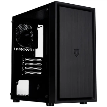 Комп'ютерний корпус 1stPlayer B5-M з боковим вікном Black