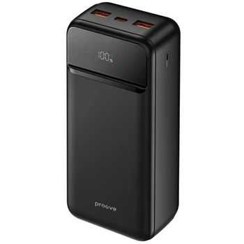 Повербанк зі швидкою зарядкою Proove Illuminator 2 20000mAh 22.5W 2xUSB/Type-C чорний (PBIP20212201)