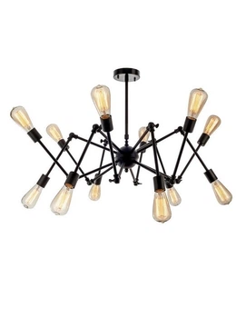 Люстра підвісна Loft Spider (Small) Чорний E27 (Стандарт) (SDLC-00118)
