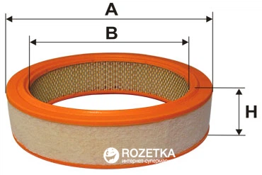 Фільтр повітряний WIX Filters WA6396 - FN AR214A (WA6396)