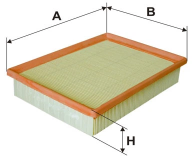Фільтр повітряний WIX Filters WA9404 (327410)