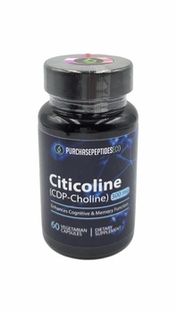 Добавка для мозку Цитіколін Citicoline (CDP-Choline) 300 mg 60