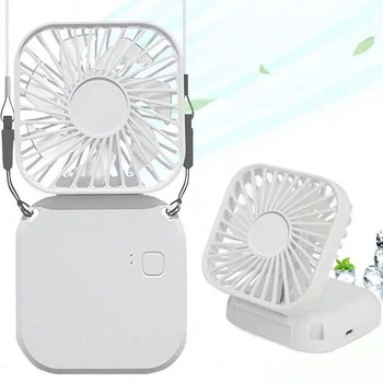 Портативный настольный вентилятор на аккумуляторе Hachi Fan, белый (1010930-White)