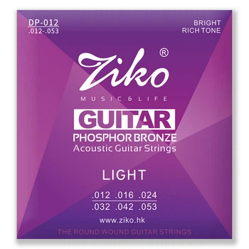 Струны Ziko DP-011 Phosphor Bronze 11-50 Custom Light