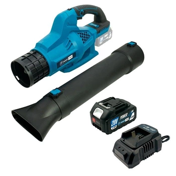 Акумуляторна садова повітродувка Безщіткова PROFI-TEC 20V PLB5020BL (1 х PT2040MP (4.0Аг), зарядне BC20V, коробка)