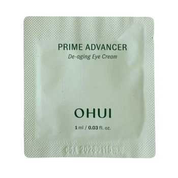 Крем для повік, що омолоджує OHUI Prime Advancer De-Aging Eye Cream 1 мл