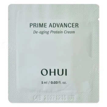 Промоїновий крем, що омолоджує O HUI Prime Advancer De-Aging Protein Cream пробник 1 мл