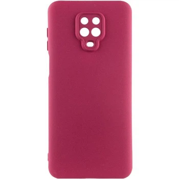 Чехол противоударный силиконовый WAVE Premium Full Silicone Cover для Xiaomi Redmi Note 9 Pro Marsala