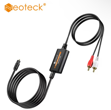 Neoteck 192kHz NTK004 Toslink DAC Цифро аналоговий аудіо конвертер перетворювач декодер звуку оптичний RCA для ТБ