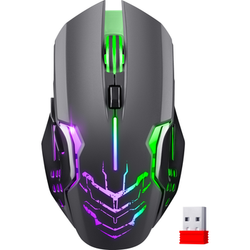 Мышь беспроводная Defender Katana GM-511 3200 dpi, 6 кнопок, с подсветкой и аккумулятором 400 мАч (52511)
