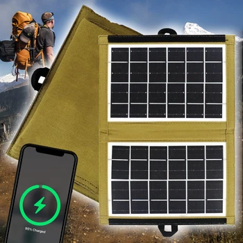 Зарядна станція сонячна панель трансформер зарядка від сонця Solar Panel CcLamp CL-670 7Вт