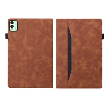 Чехол - книжка Leather Pocket Case для Tecno Megapad 11 brown