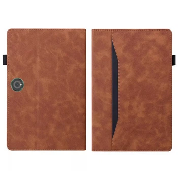 Чехол - книжка Leather Pocket Case для OnePlus Pad 2 / Pad Pro brown