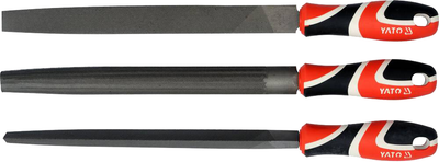Zestaw pilników do metalu YATO 250 mm #2 3 szt. (YT-6237)